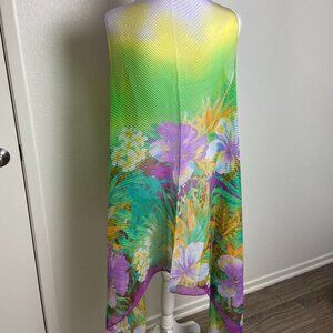 NWT Swim Coverup Floral One size